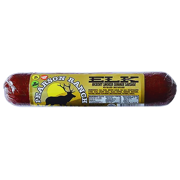 Pearson Ranch Elk Summer Sausage 7oz - Gourmet Game Meat | 5280Gourmet