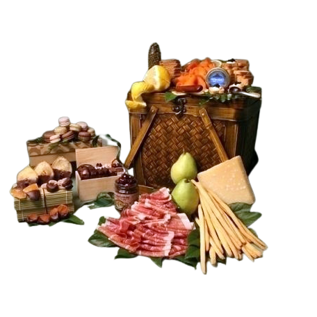 World Epicurean basket with or without Caviar