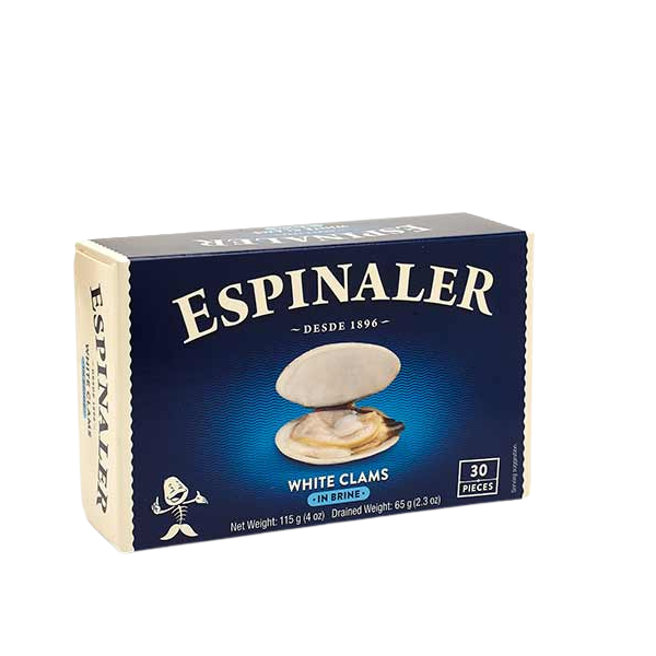 Espinaler White Clams 25/30 Pieces Classic line
