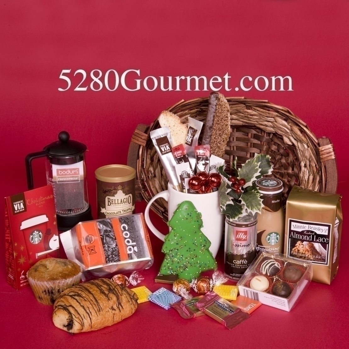 Grande Coffee and Chocolate Connoisseur, Seasonally Decorated