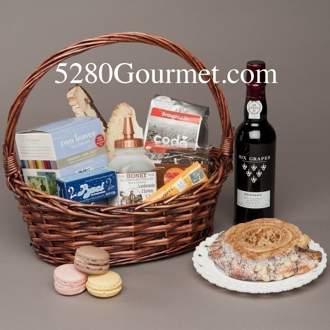 Coffee, Tea and Desserts Basket