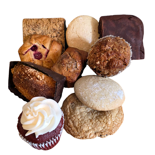 Gluten FreeFresh Baked assorted pastries