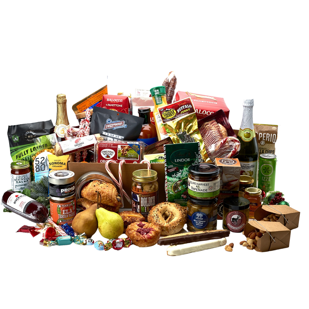 The huge family or office Colorado Brunch Party Basket, seasonal decoration available