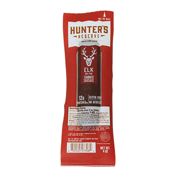 Hunter’s Reserve Elk & Pork Sausage – 4 oz Gourmet Game Sausage