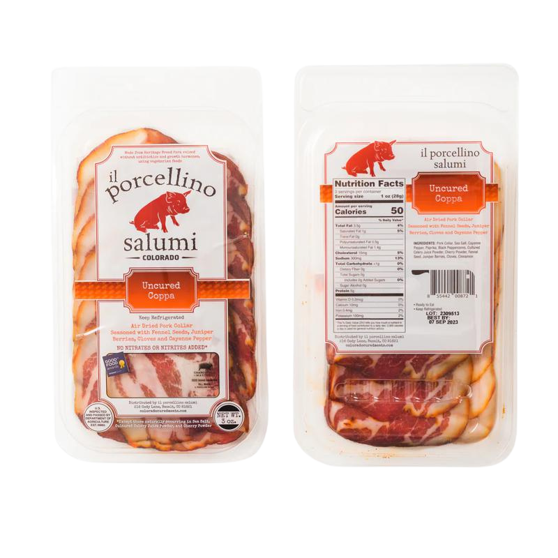 Il Porcellino Coppa Sliced 2 Oz