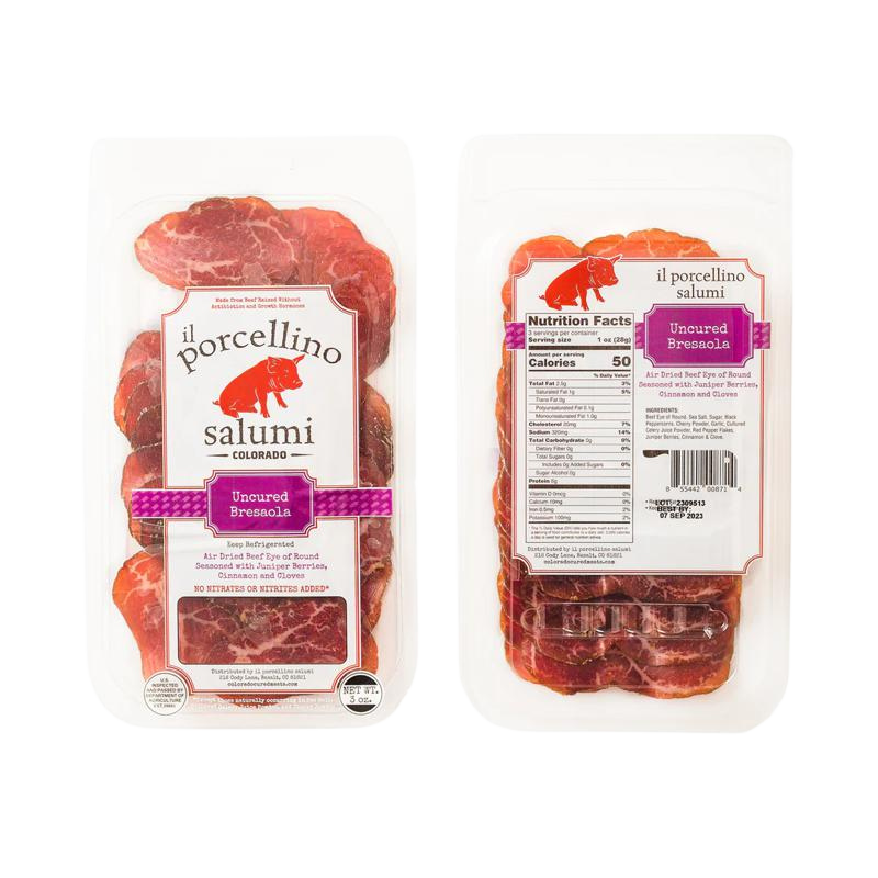 Il Porcellino Wagyu Bresaola Sliced 2 Oz