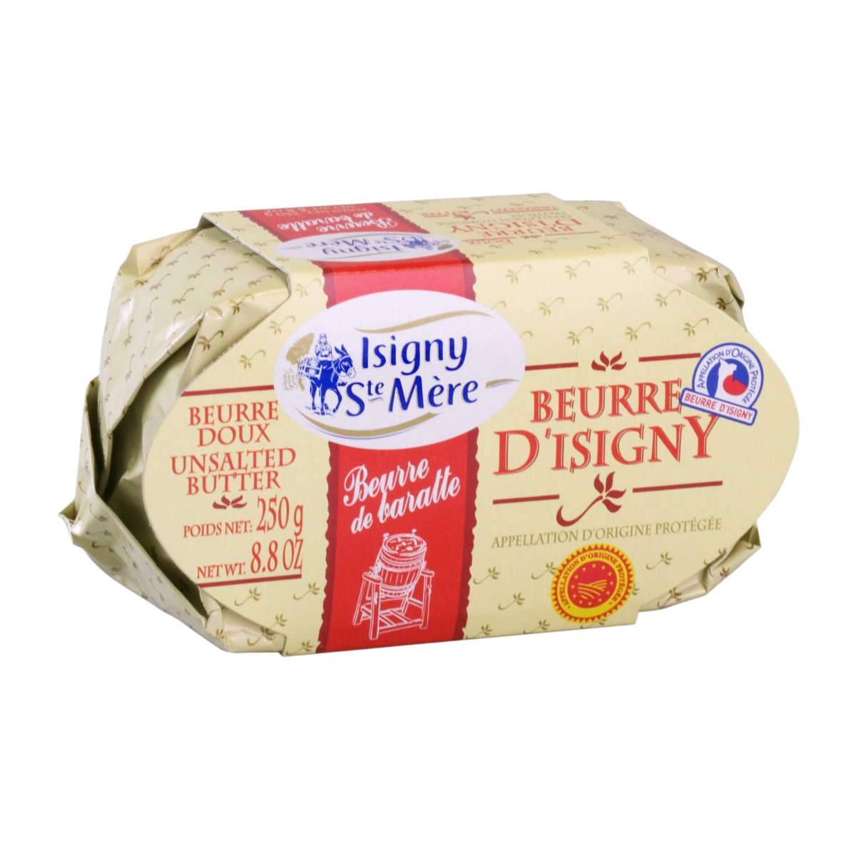 Isigny Sainte Mere unsalted butter 250 Grams