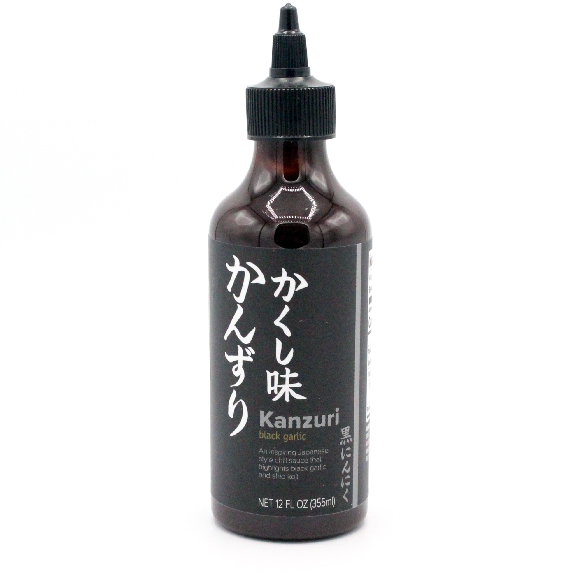 Kanzuri Black Garlic Chili Sauce 12 Oz