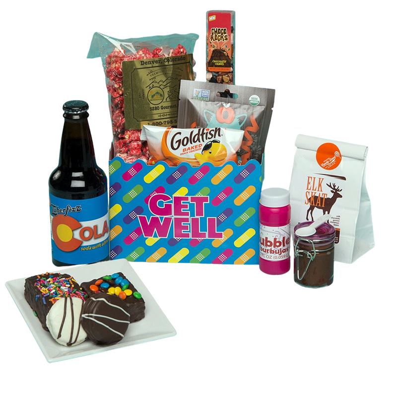 Kids medium get well local snack Basket