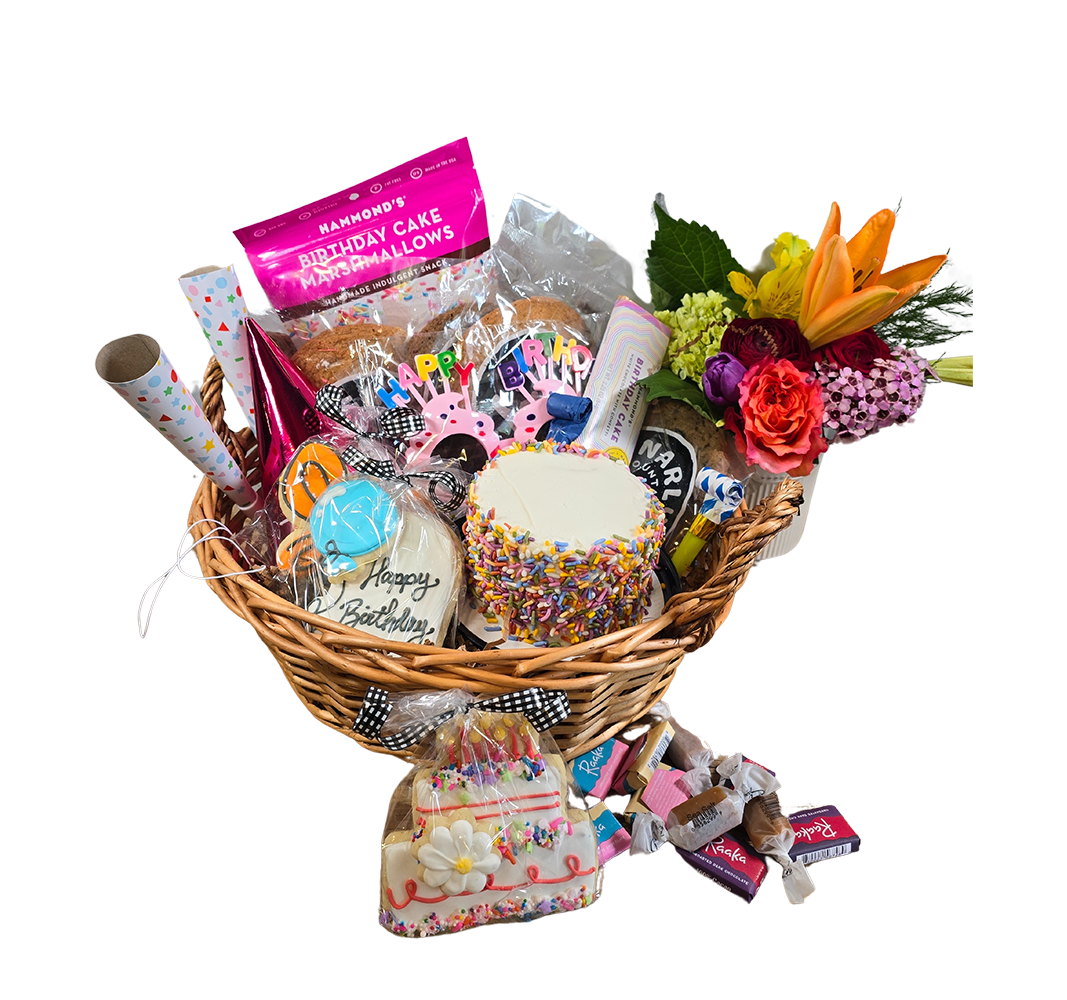 Celebration Extravaganza Birthday Basket