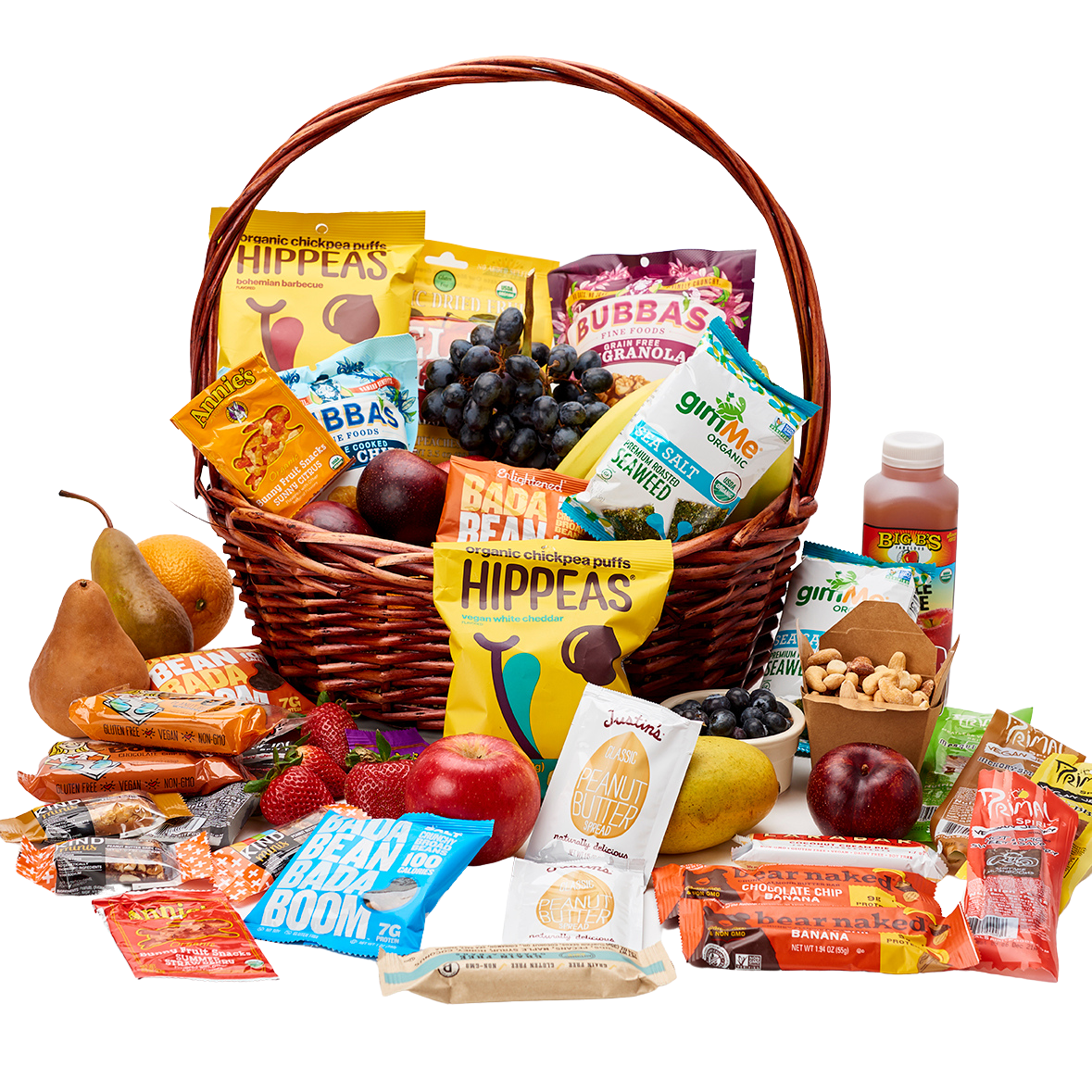 Large Deluxe Vegan or Vegetarian Snack gift basket