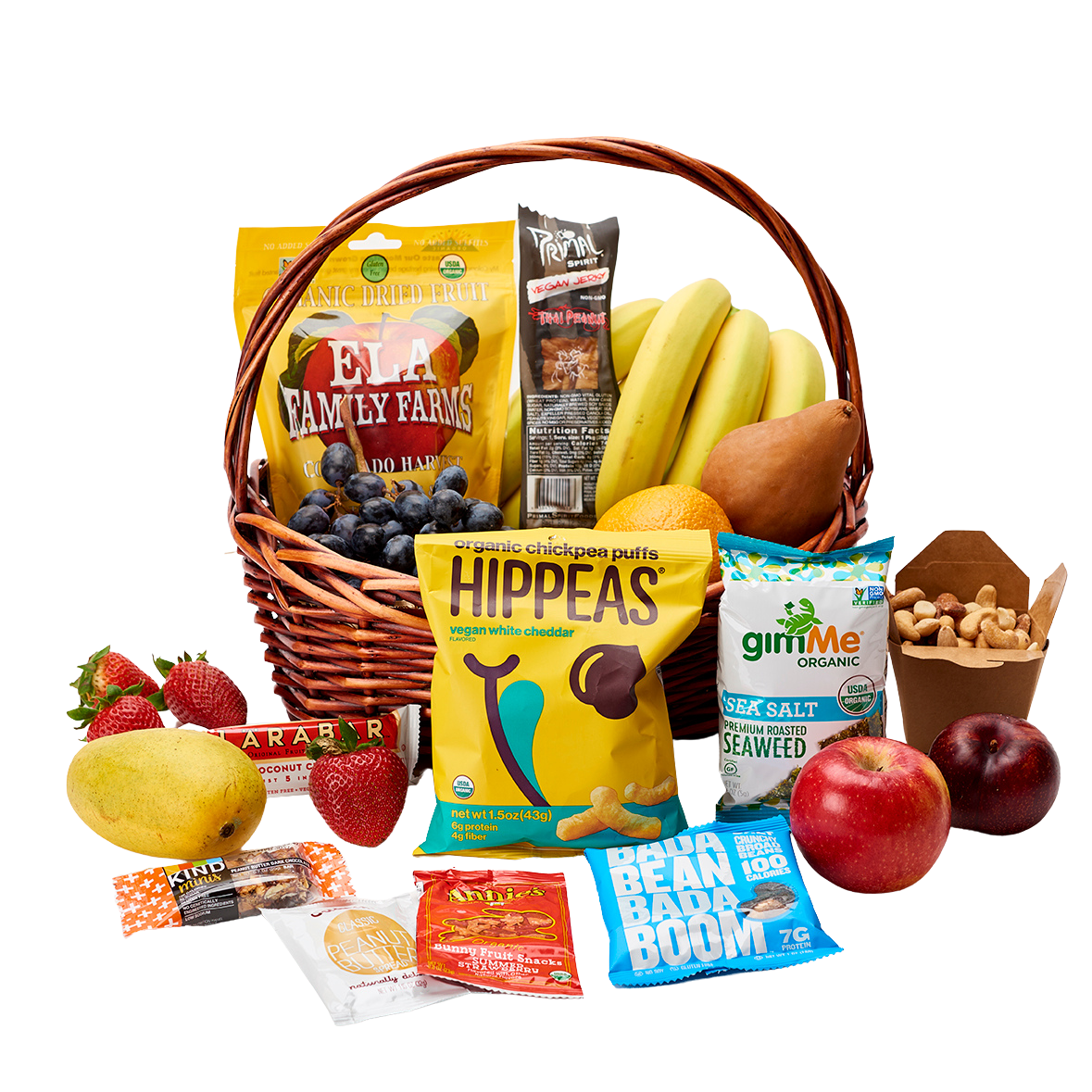 Deluxe Vegan or Vegetarian Snack gift basket