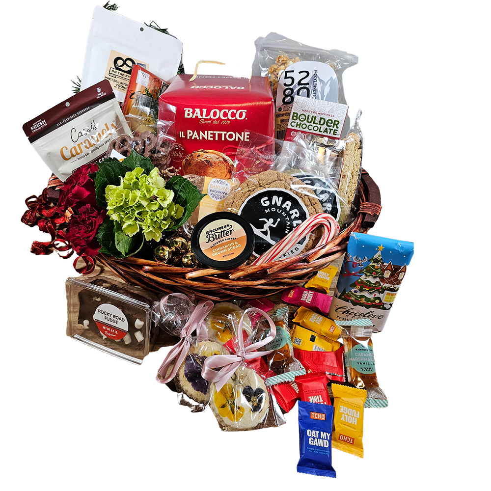 Large Colorado Sweeter then Sweet Christmas or Holiday Basket