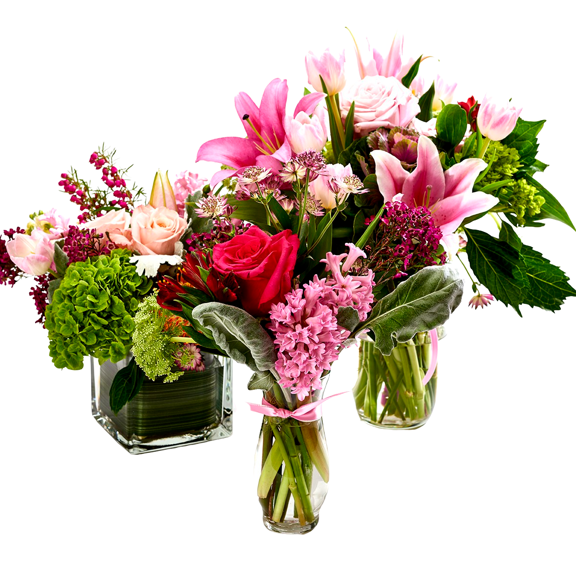 Pinky day Market Arrangement, Designer Choice