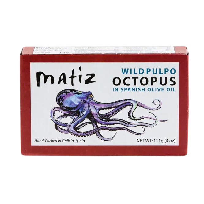 Matiz Pulpo in Olive Oil - 4.2oz Tin