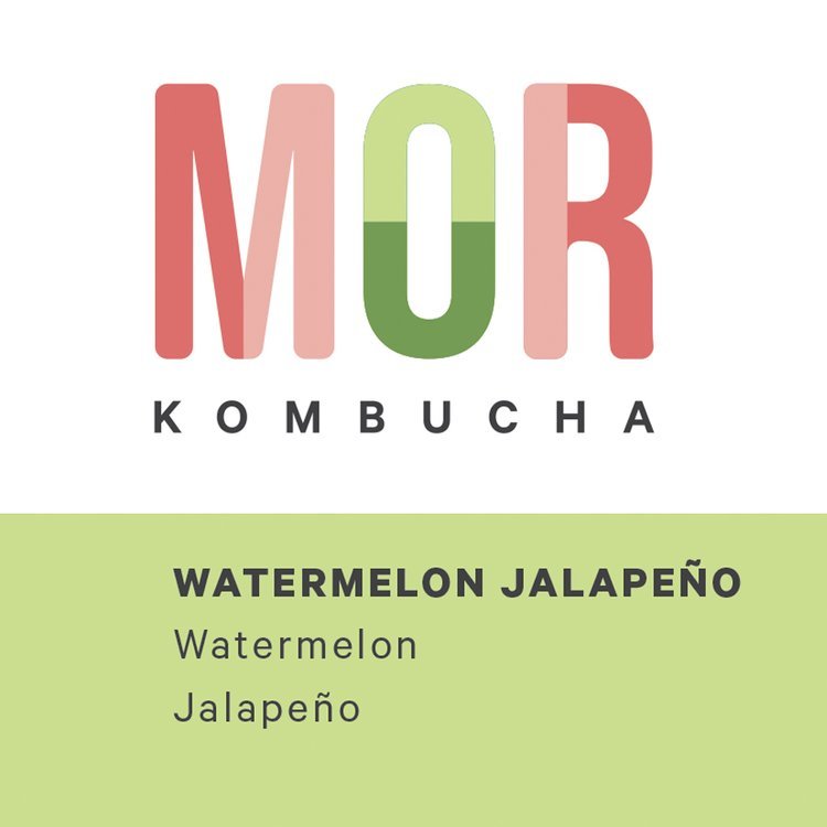 MOR Watermelon Jalapeño Kombucha 12/12 oz Cans