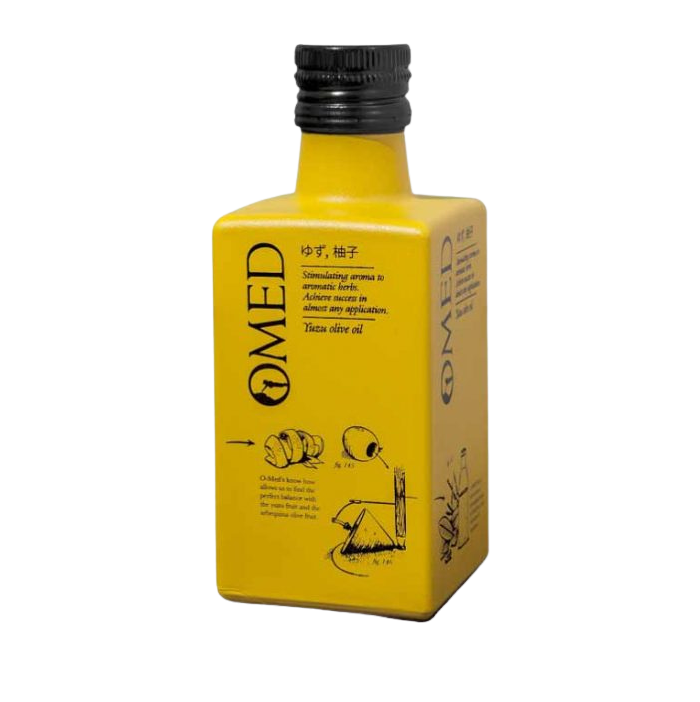 O-Med Yuzu Pressed Arbequina Organic Olive Oil 250 ml