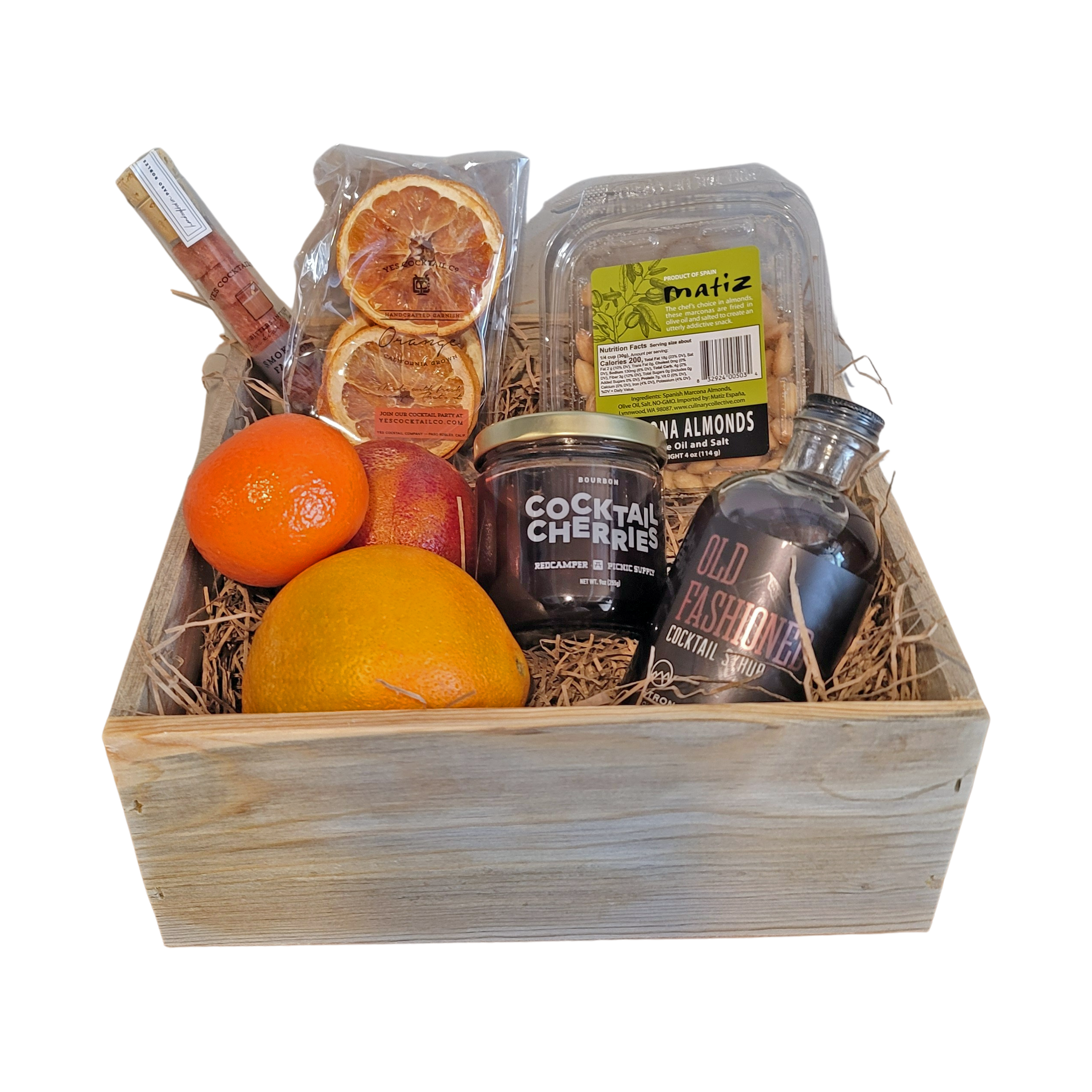 Medium Old Fashioned Gift Crate, Just add Booze LOCAL Products