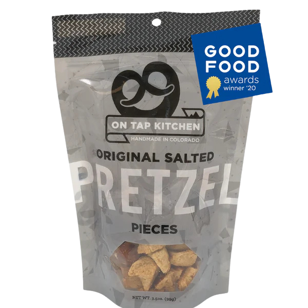 On tap kitchen Original Salted Pretzels Local 3.5 Oz LOCAL