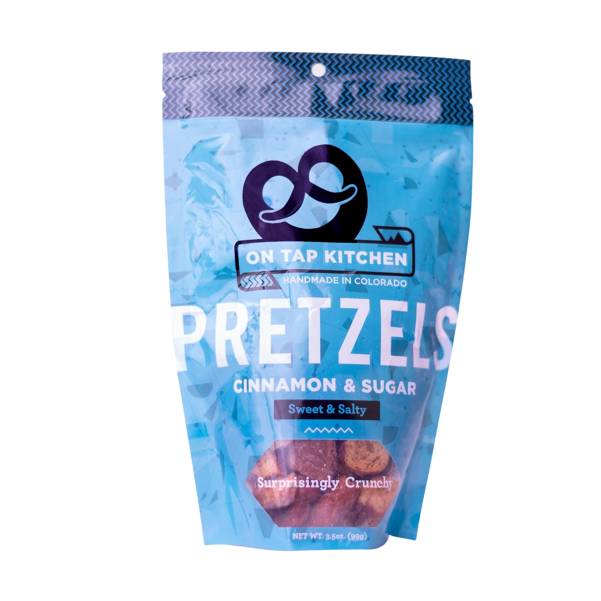 On tap kitchen Cinnamon and sugar Pretzels Local 3.5 Oz LOCAL