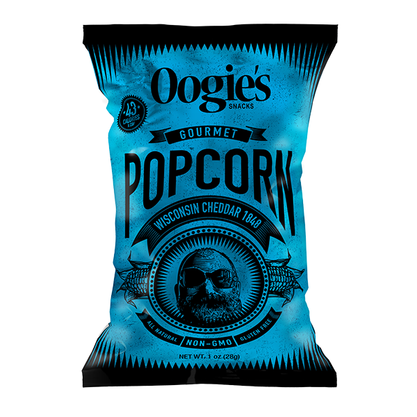 Oogies Popcorn Wisconsin Cheddar LOCAL 4.25 Oz
