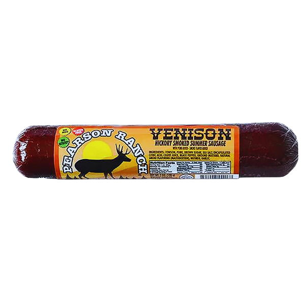 Pearson Ranch Venison Summer Sausage 7oz - Gourmet Game Meat | 5280Gourmet