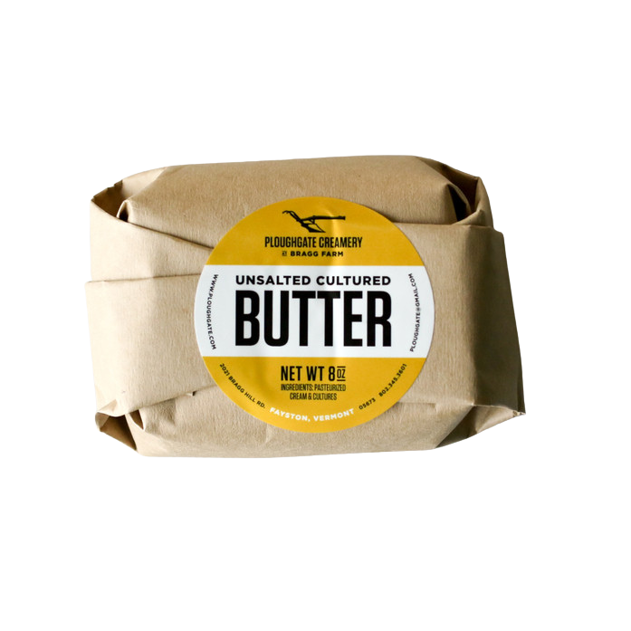 Ploughgate Creamery Unsalted Cultured Butter – 8 oz