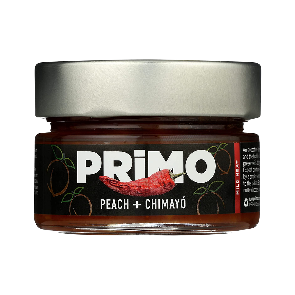Primo Peach Chimayo preserves 5 oz