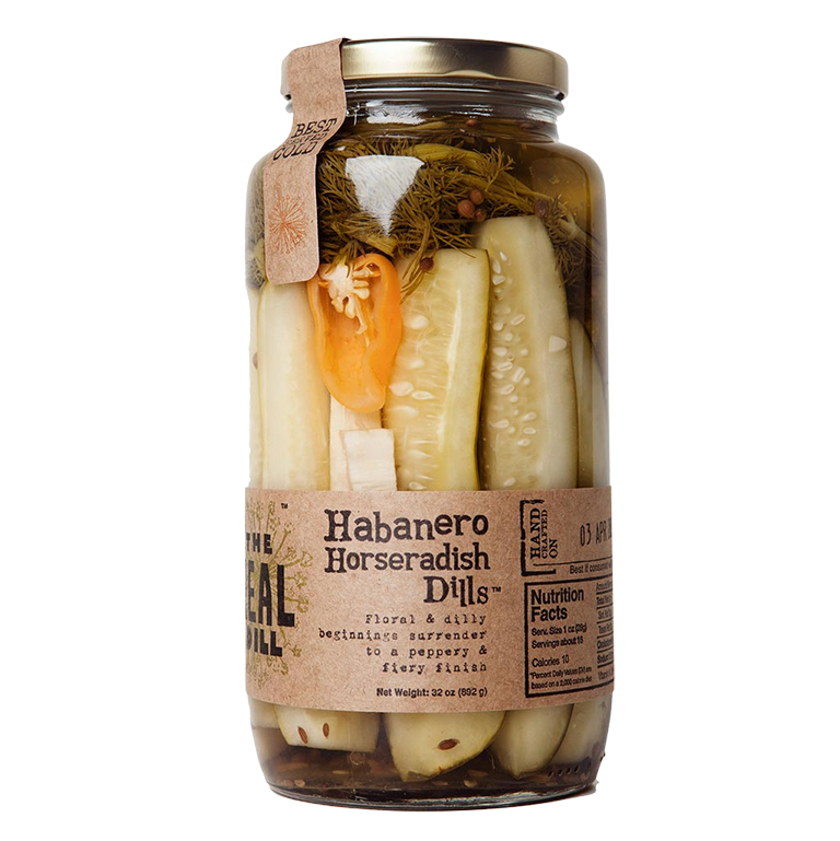 Real Dill Habanero Horseradish Dills 32 Oz