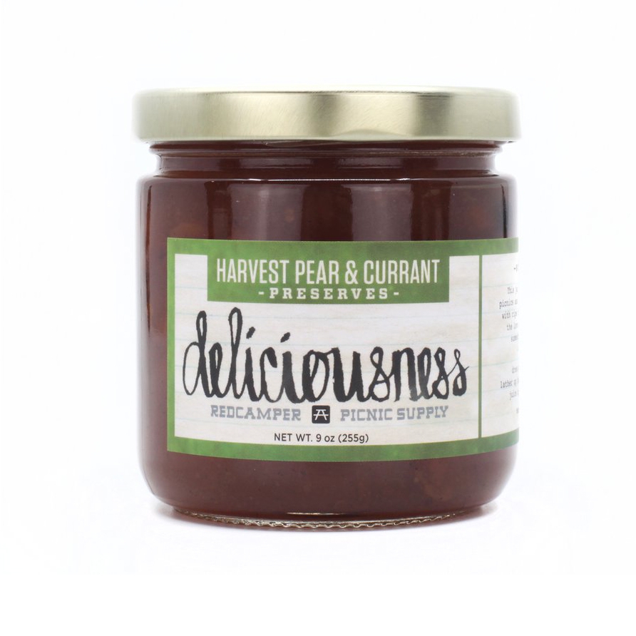 Red Camper Harvest Pear and Currant deliciousness 9 Oz LOCAL