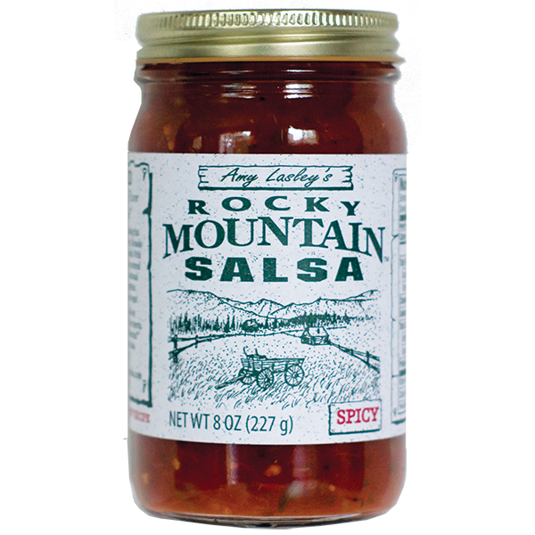 Rocky Mountain Salsa Spicy 8 OZ