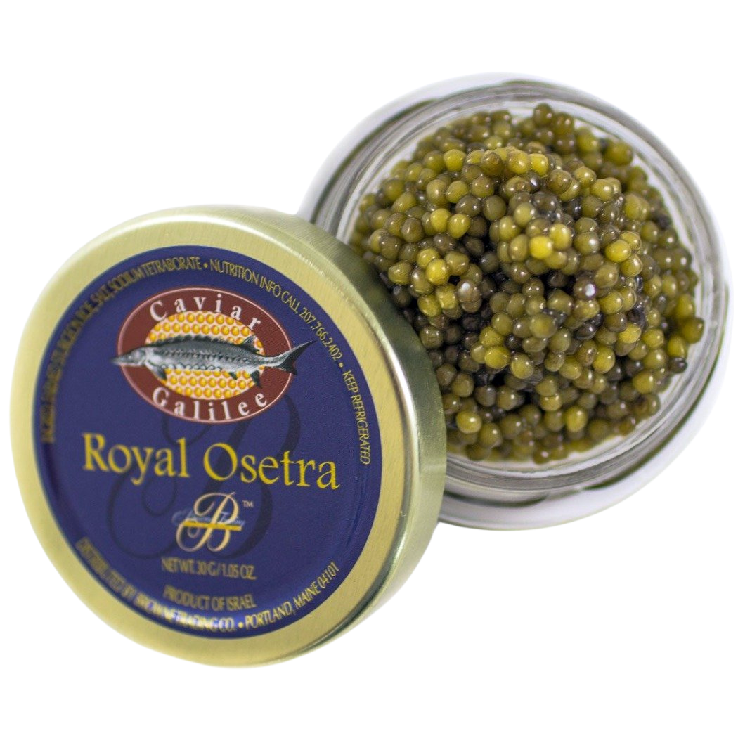 Royal Osetra or Ossetra Caviar 1.05 Oz 30 Gram
