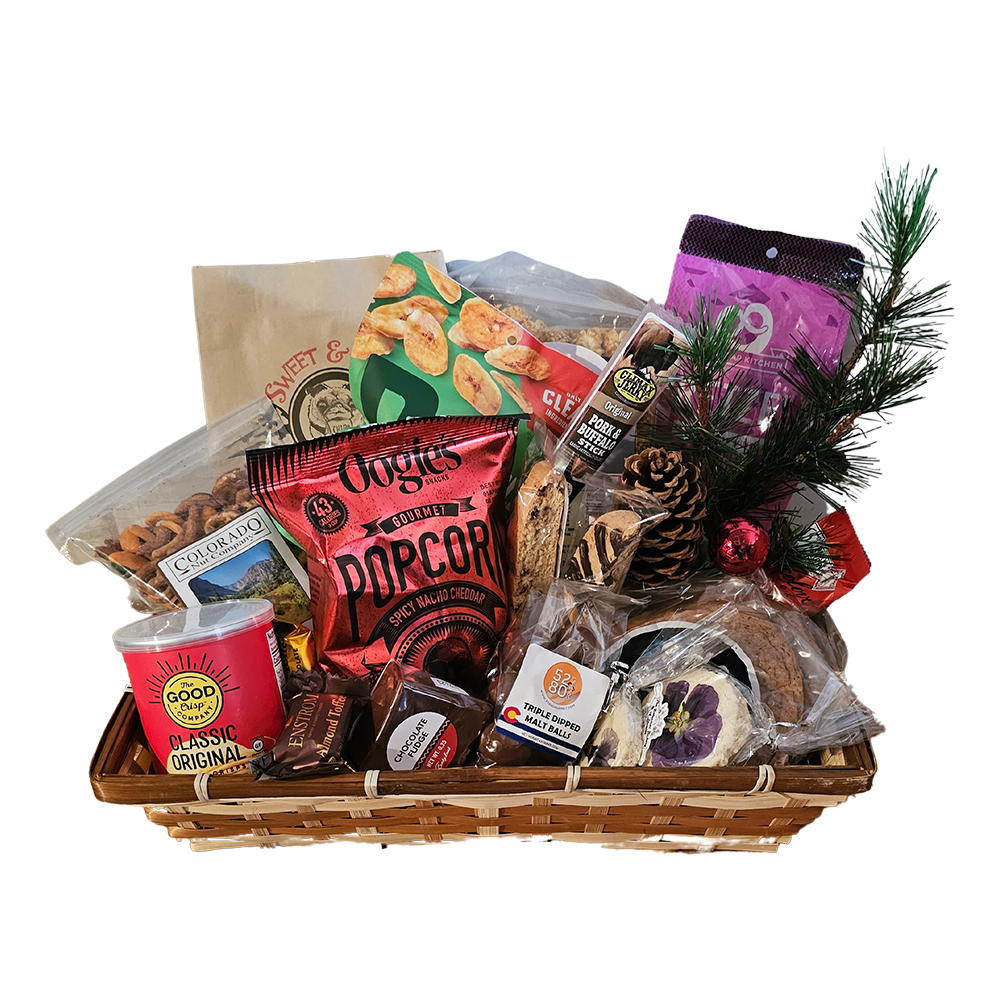 Colorado Snack and Graze Gift Basket – Local Snacks, Charcuterie & Gourmet Treats