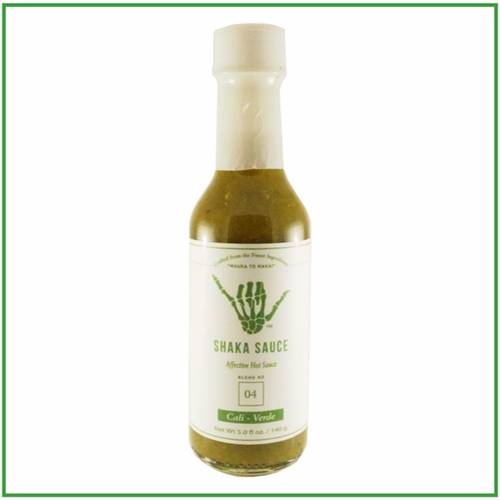 Shaka Cali Verde Hot Sauce 5 OZ