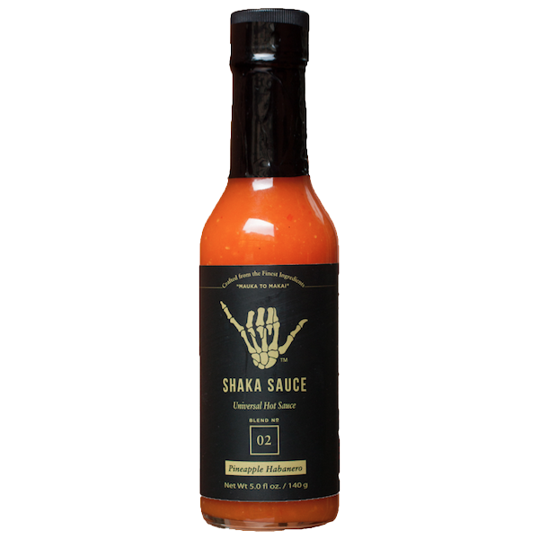 Shaka Pineapple Habanero Hot Sauce 5 OZ