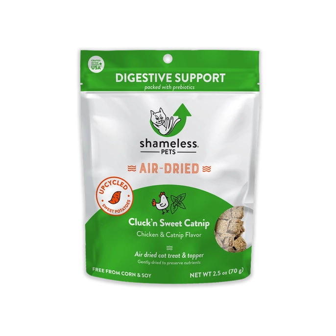 Cluck'n Sweet Catnip Air-Dried Cat Treat & Topper