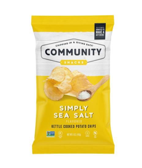 Simply Sea Salt Chips 2 OZ or 5 OZ ( BULK OR INDIVIDUAL )