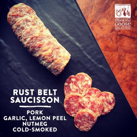 Smoking Goose Rustbelt Salame made with Duroc Pork