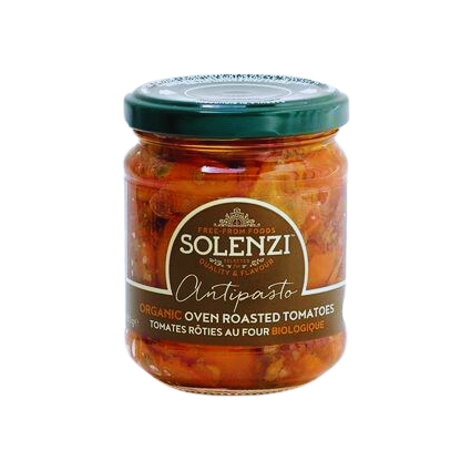 Solenzi Organic Oven Roasted Tomatoes 180g Jars