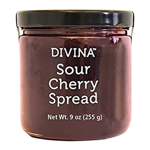 Divina Sour Cherry Spread 9 Oz
