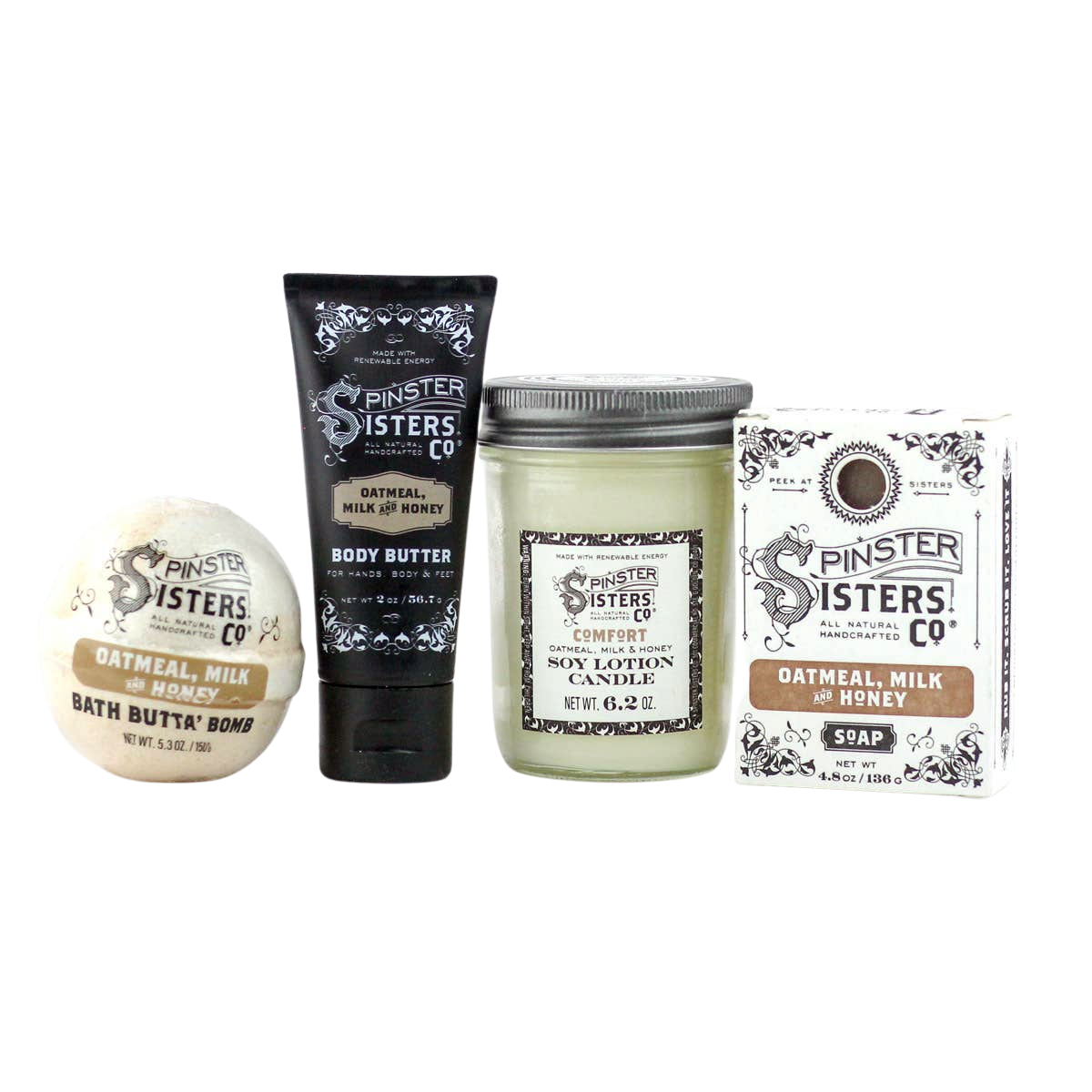 Spinster Sisters Home Spa Day Gift Set