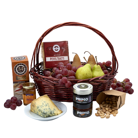 Stilton Cheese and Pear Basket
