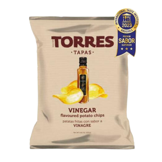 Torres Potato Chips with Spanish vinegar – Gourmet Spanish Chips 40 Gram