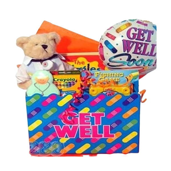 Kids get well basket