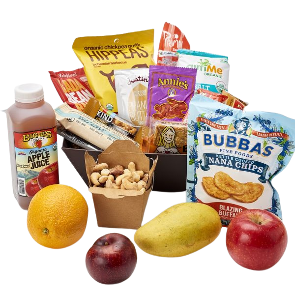 Medium Vegan or Vegetarian Snack basket