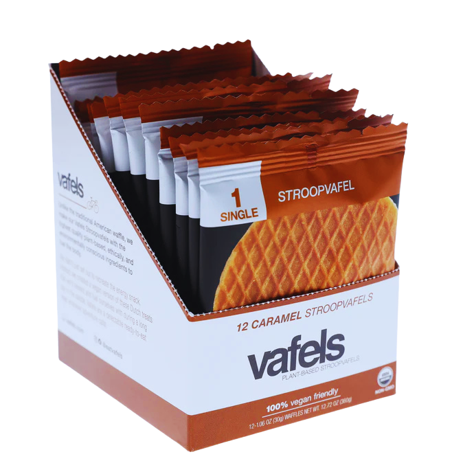 Vafels 12 Caramel Stroop Waffle – Vegan & Plant-Based | 5280Gourmet