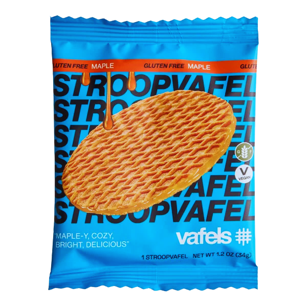 Vafels Gluten-Free Maple Stroop Waffle – Vegan & Plant-Based | 5280Gourmet