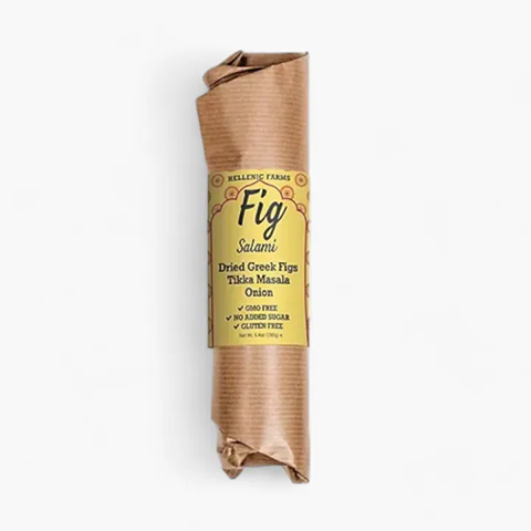 Hellenic Farms Vegan Fig Salami with Tikka Masala & Onion