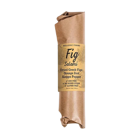 Hellenic Farms Vegan Fig Salami with Orange Zest