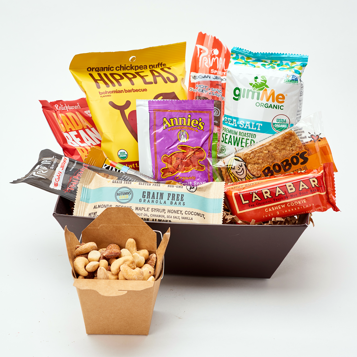 Vegan or Vegetarian Snack gift basket